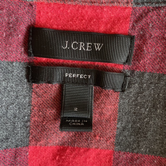 JCrew perfect flannel - Picture 5 of 5